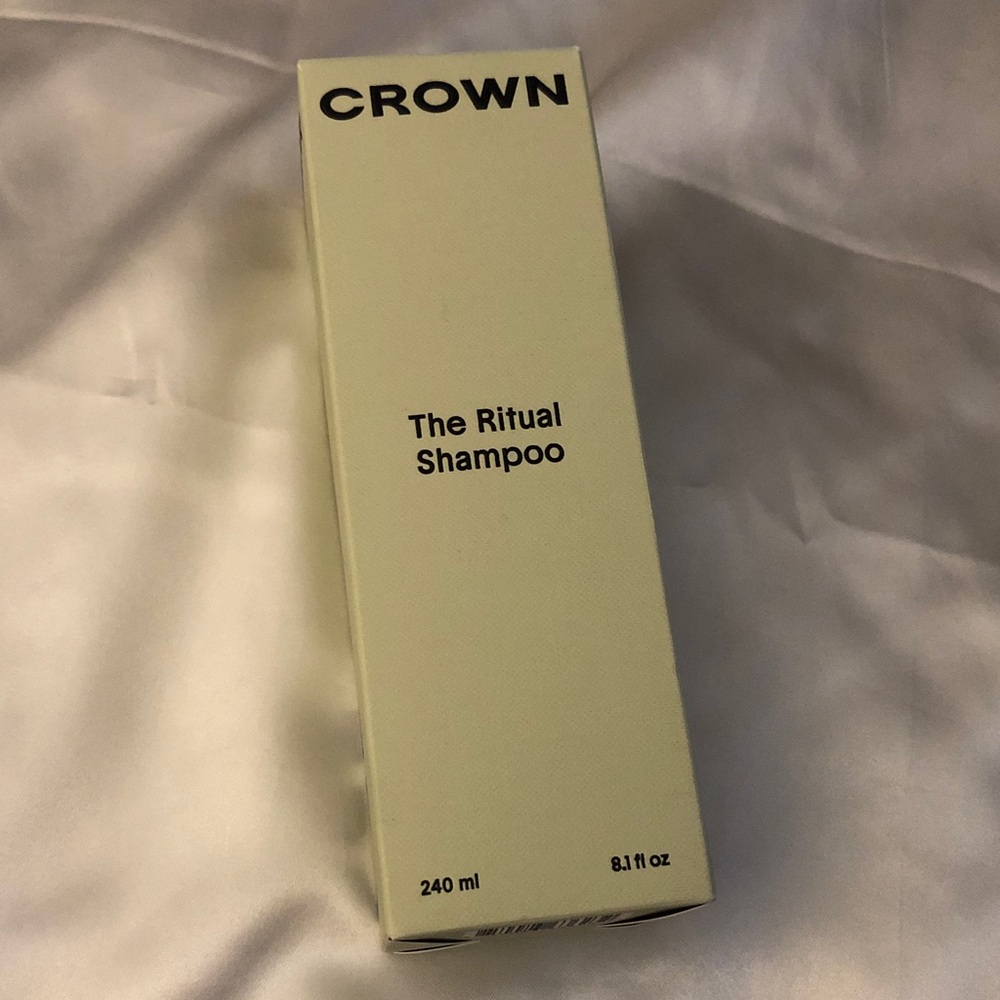 Crown Affair The Ritual Shampoo Sealed 240ml Discontinued NIB